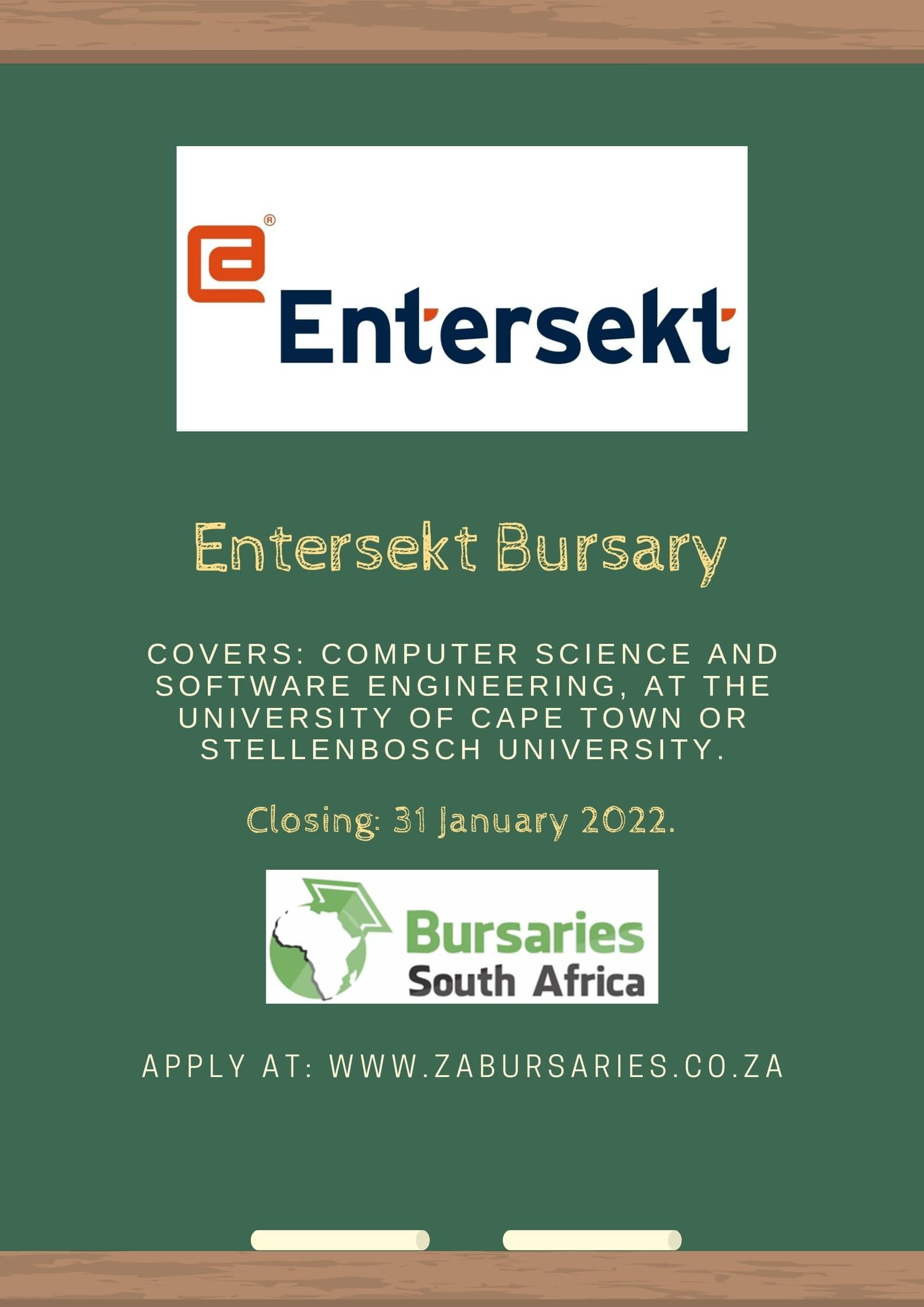 Entersekt Bursary South Africa 2022 2023