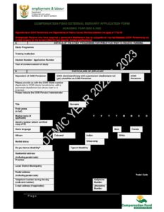 Compensation Fund Bursary Application Form 2023 | Bursaries South Africa